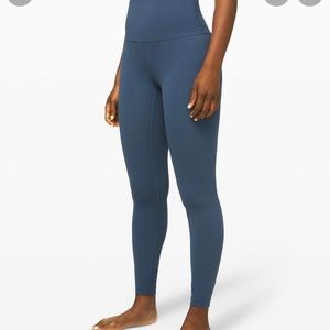 Lululemon Wunder Under High Rise Slate Blue Size 4